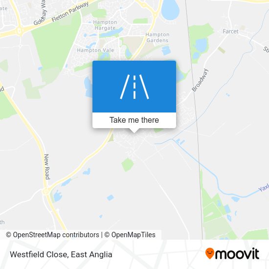 Westfield Close map