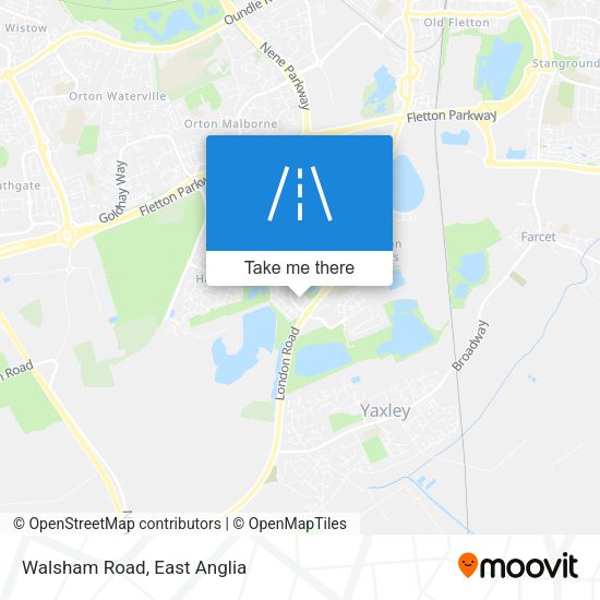 Walsham Road map