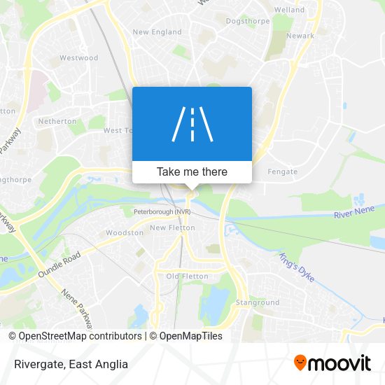 Rivergate map