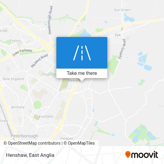 Henshaw map