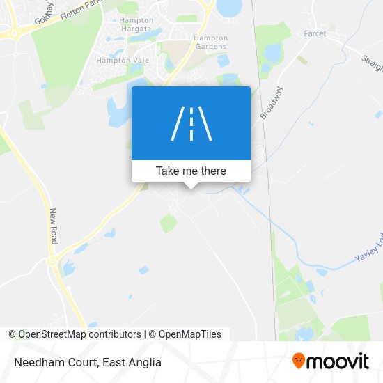 Needham Court map