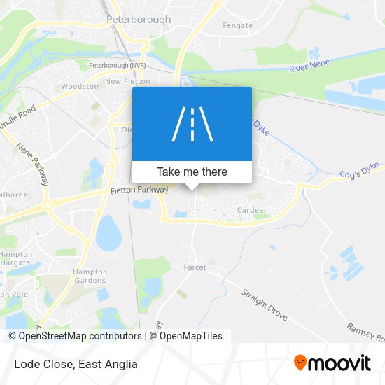 Lode Close map