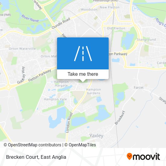 Brecken Court map