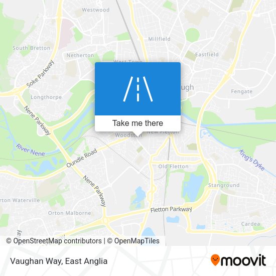 Vaughan Way map