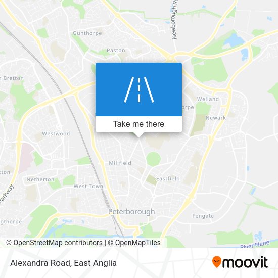 Alexandra Road map