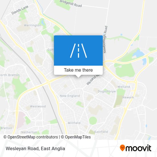 Wesleyan Road map