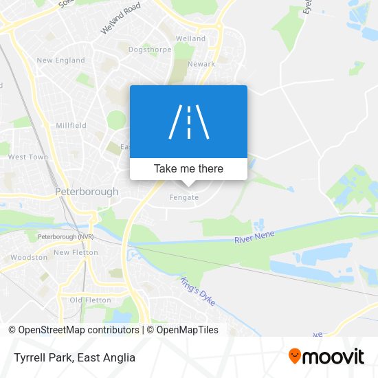 Tyrrell Park map