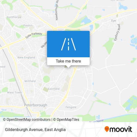 Gildenburgh Avenue map