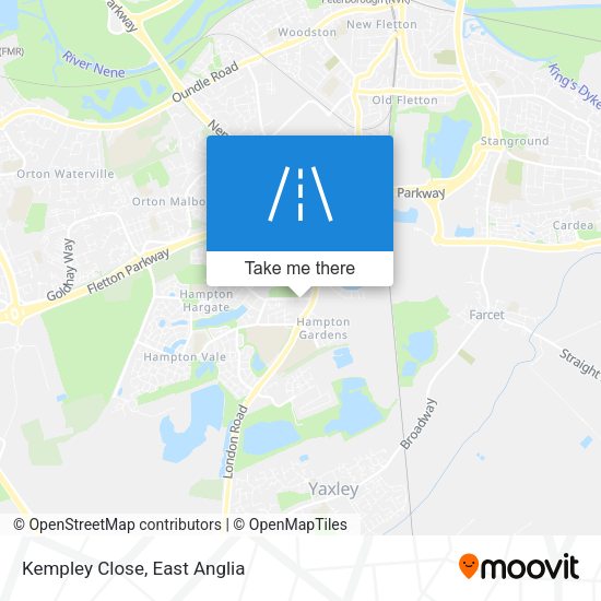 Kempley Close map