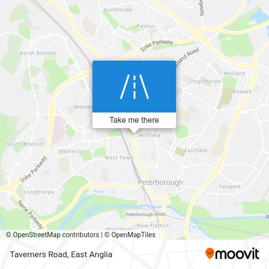 Taverners Road map