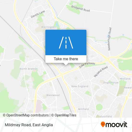 Mildmay Road map