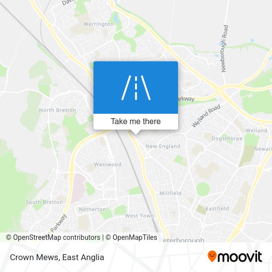 Crown Mews map