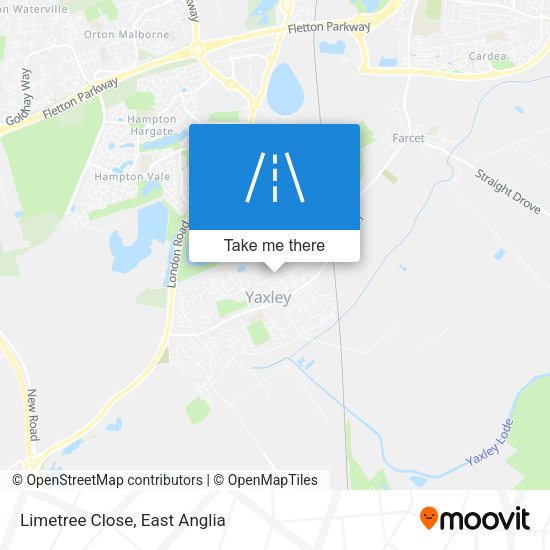Limetree Close map