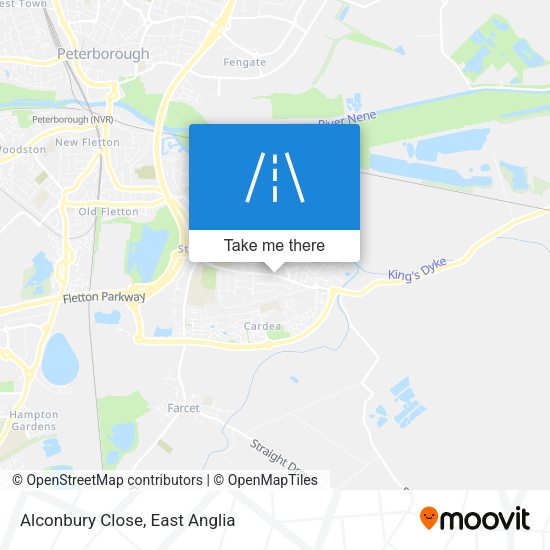 Alconbury Close map