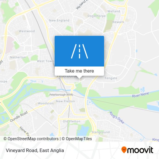 Vineyard Road map