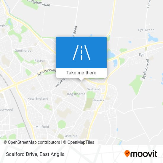 Scalford Drive map