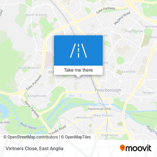 Vintners Close map