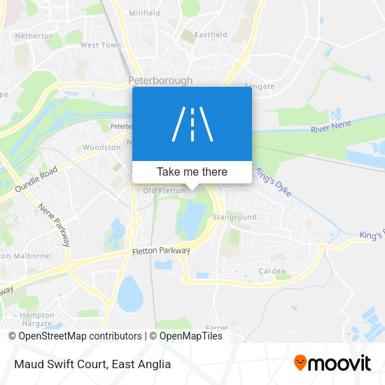 Maud Swift Court map
