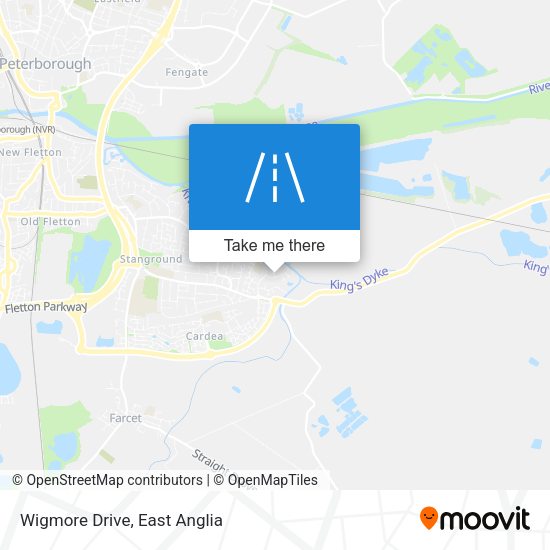 Wigmore Drive map
