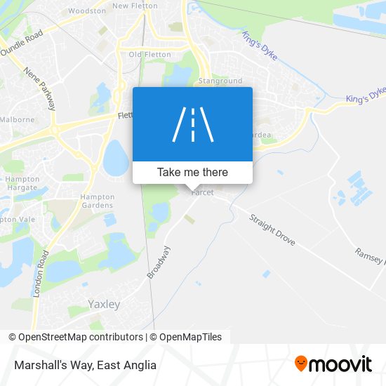 Marshall's Way map