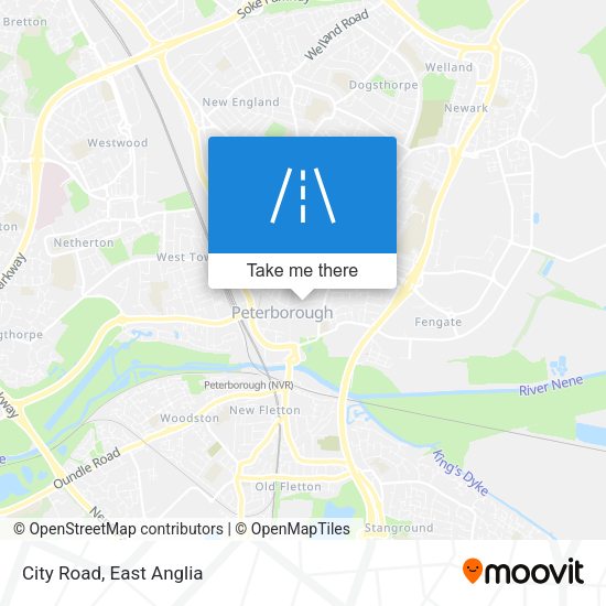 City Road map