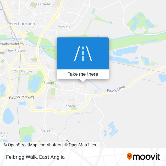 Felbrigg Walk map
