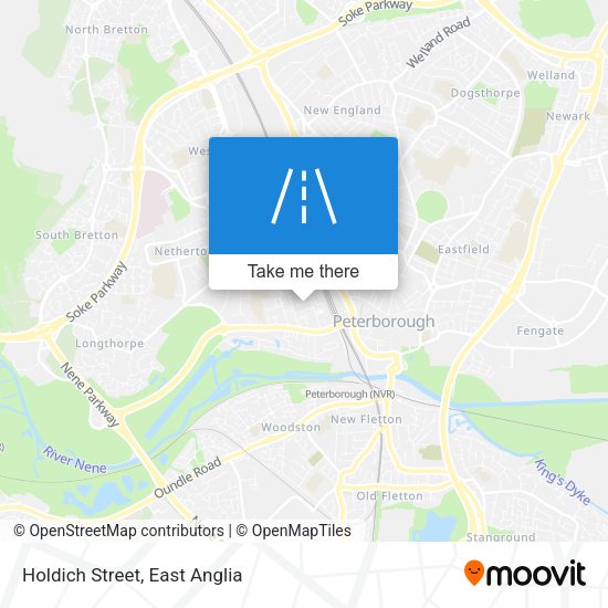Holdich Street map