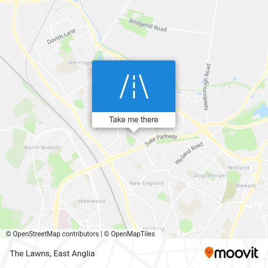 The Lawns map