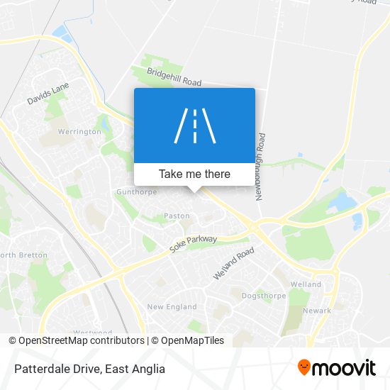 Patterdale Drive map