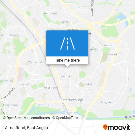 Alma Road map