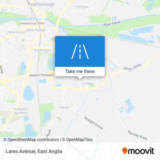 Lares Avenue map