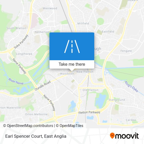 Earl Spencer Court map