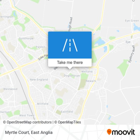Myrtle Court map