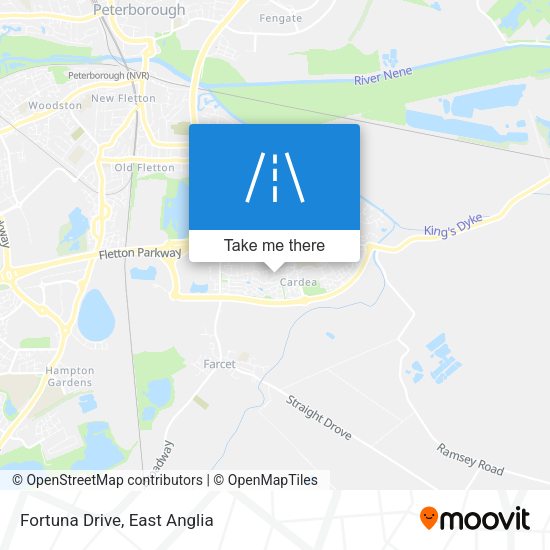 Fortuna Drive map