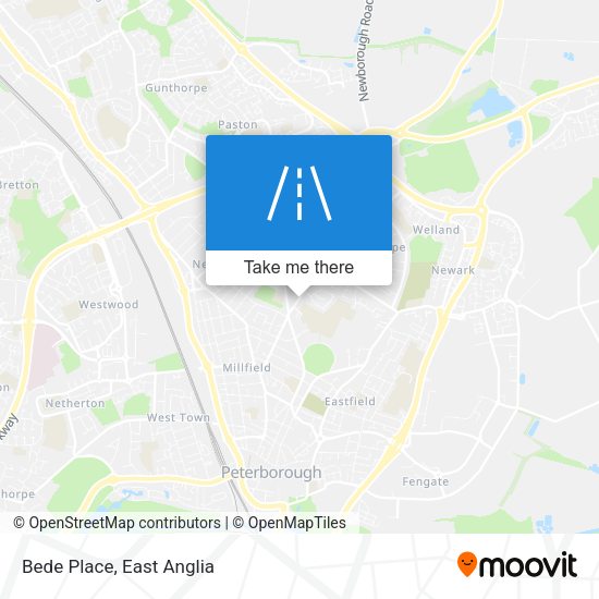 Bede Place map