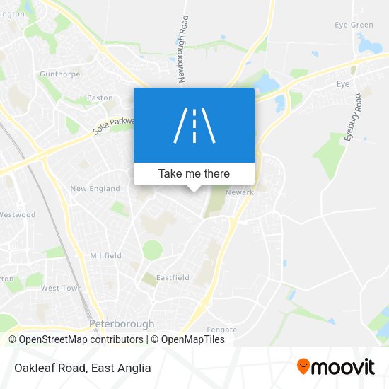 Oakleaf Road map