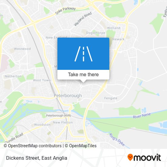 Dickens Street map