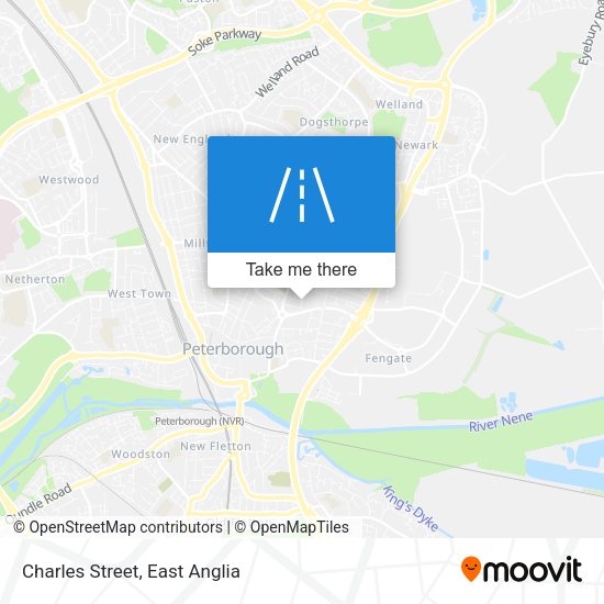 Charles Street map