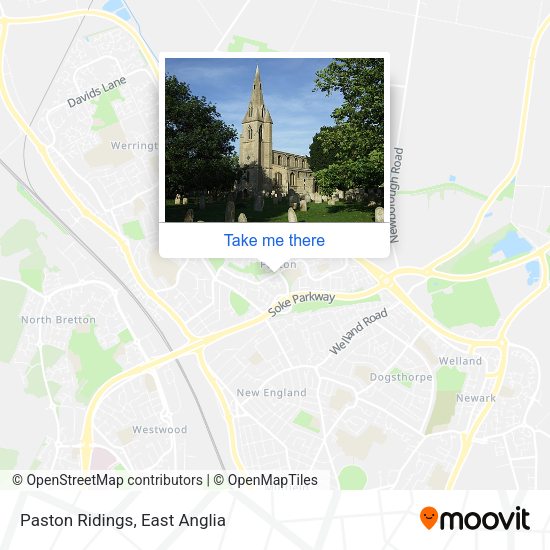 Paston Ridings map