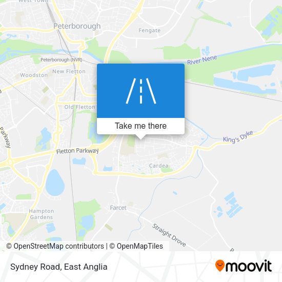 Sydney Road map