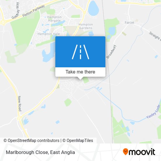Marlborough Close map