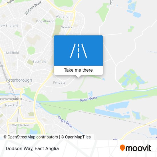 Dodson Way map