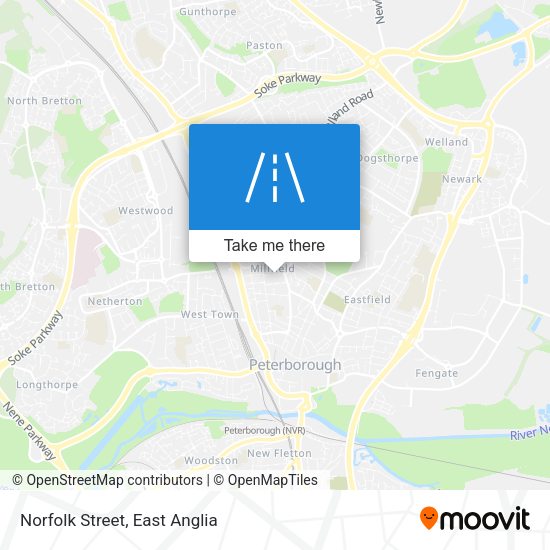 Norfolk Street map