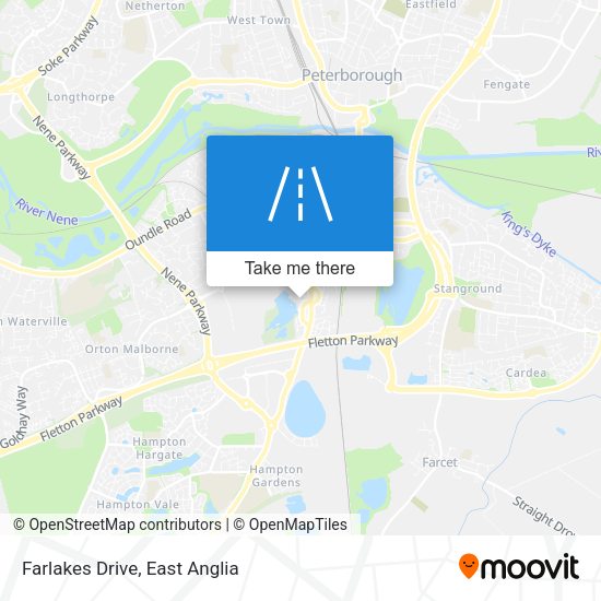 Farlakes Drive map