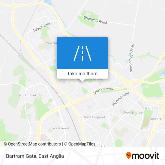 Bartram Gate map
