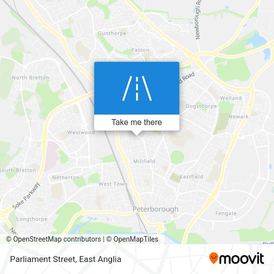 Parliament Street map