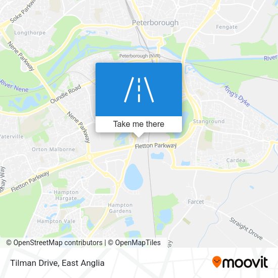 Tilman Drive map