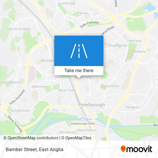 Bamber Street map