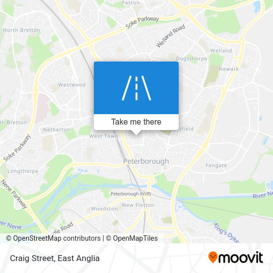 Craig Street map