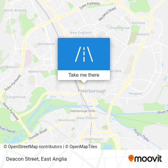Deacon Street map